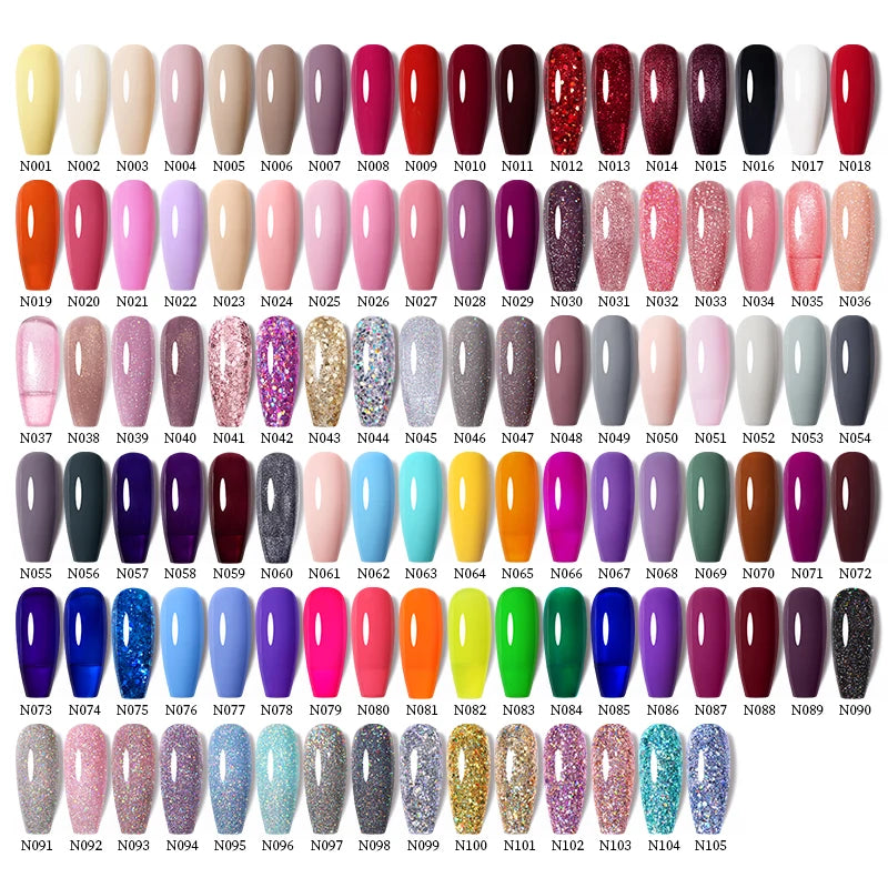 UR SUGAR 7/7.5ml Nude Glitter Color Nail Gel Polish Semi-permanent Varnish Soak Off Nail Art Base Top Coat UV LED Gel Manicure