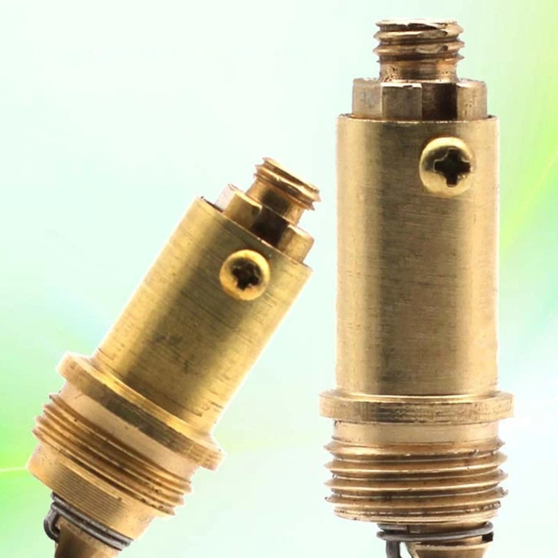 Sink Drain Stopper Plug Bolts Sink Drain Clicks Clacks Plug Bolts Spring Copper Push Spring Plug Bathroom Sink Parts