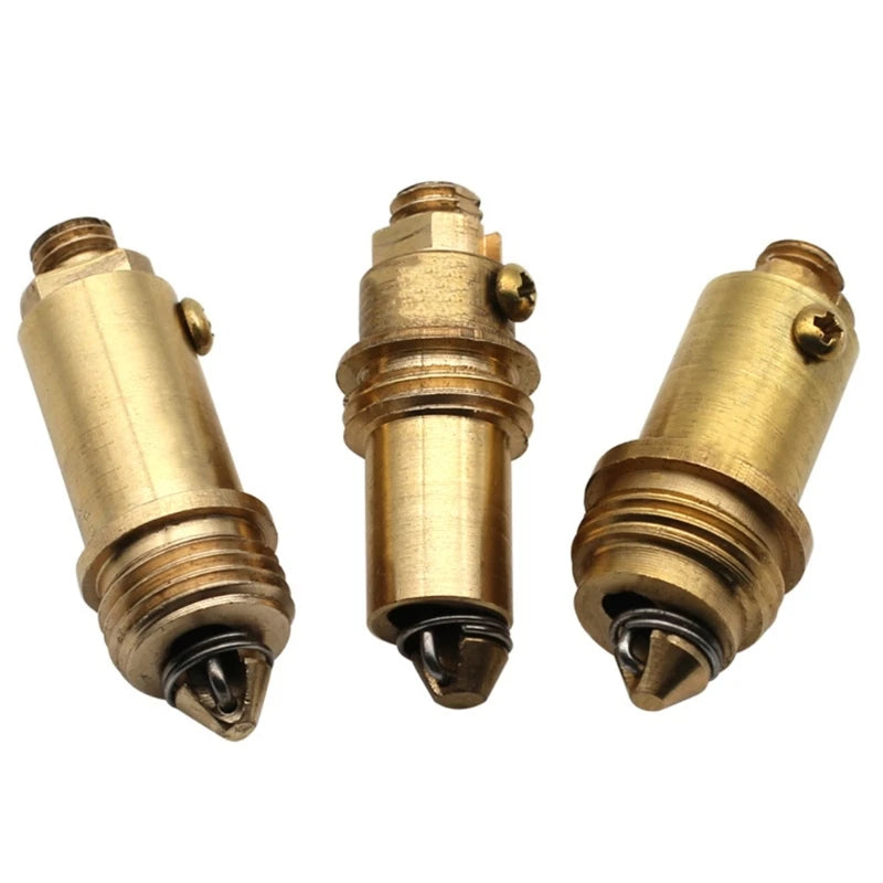 Sink Drain Stopper Plug Bolts Sink Drain Clicks Clacks Plug Bolts Spring Copper Push Spring Plug Bathroom Sink Parts