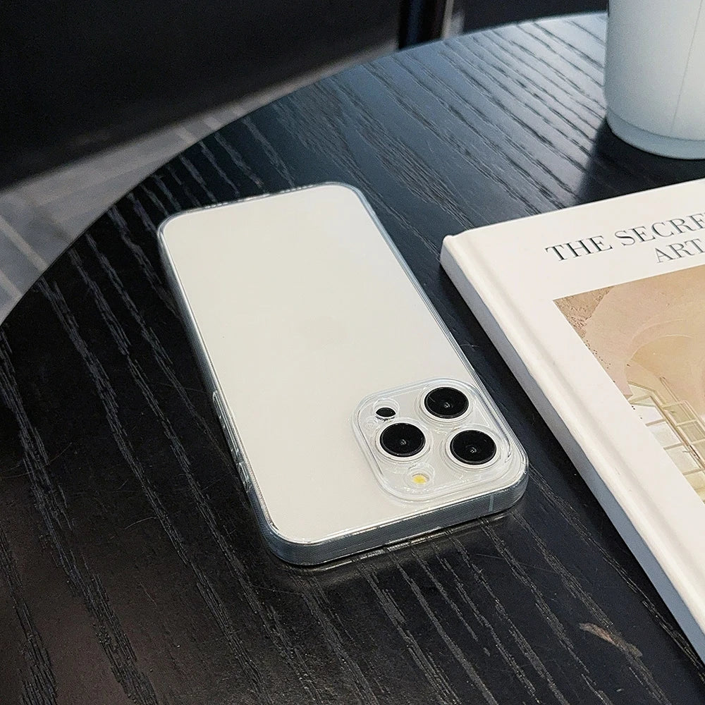 Fashion lovely Doll Bratz Clear Space Phone Case For iPhone 11 12 13 14 15 16 Pro Max Mini X Xs XR 7 8 plus Se2020 Clear Cover