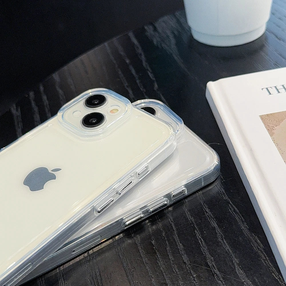 Fashion lovely Doll Bratz Clear Space Phone Case For iPhone 11 12 13 14 15 16 Pro Max Mini X Xs XR 7 8 plus Se2020 Clear Cover